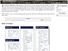 Tablet Screenshot of fair-use.org